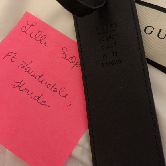 EUC Double G Gucci Marmont Belt - Picture 3 of 4